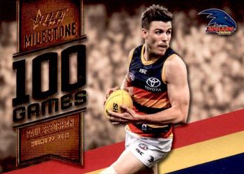 2020 Select Footy Stars Prestige - AFL Milestone Games #MG5 Paul Seedsman Front